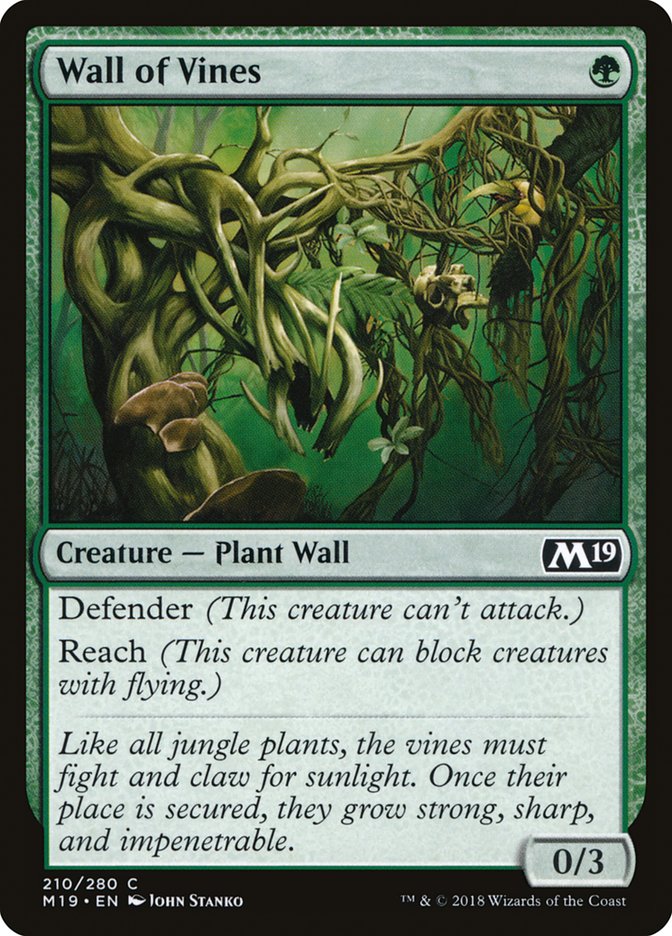 Wall of Vines [Core Set 2019] | Webway Games
