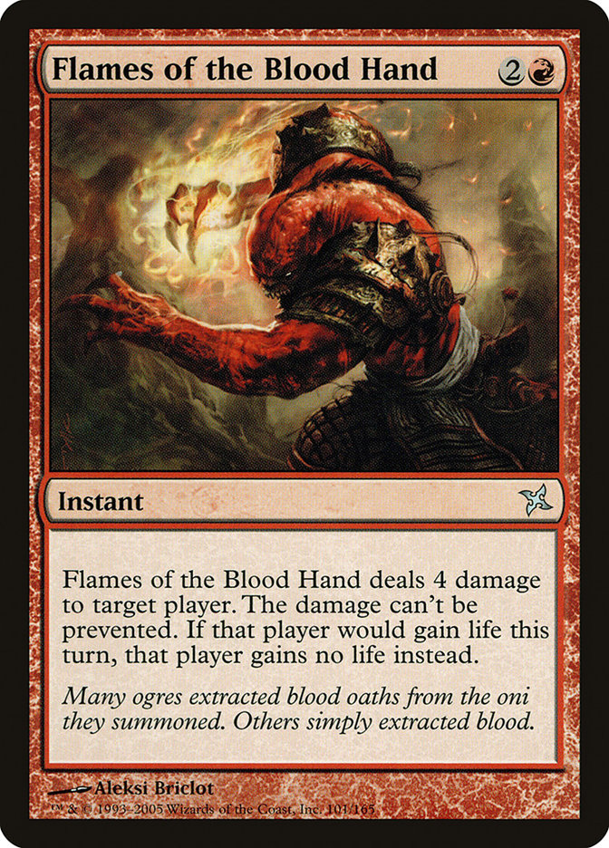 Flames of the Blood Hand [Betrayers of Kamigawa] | Webway Games