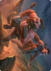 Dwarven Reinforcements Art Card [Kaldheim: Art Series] | Webway Games