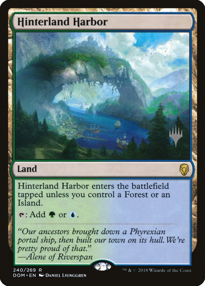 Hinterland Harbor (Promo Pack) [Dominaria Promos] | Webway Games