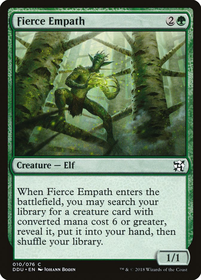 Fierce Empath [Duel Decks: Elves vs. Inventors] | Webway Games