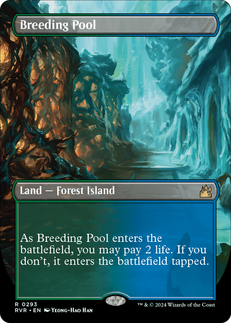 Breeding Pool (Borderless) [Ravnica Remastered] | Webway Games