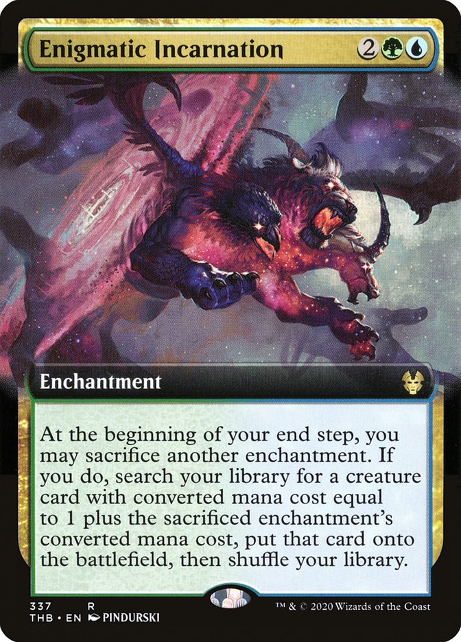 Enigmatic Incarnation (Extended Art) [Theros Beyond Death] | Webway Games