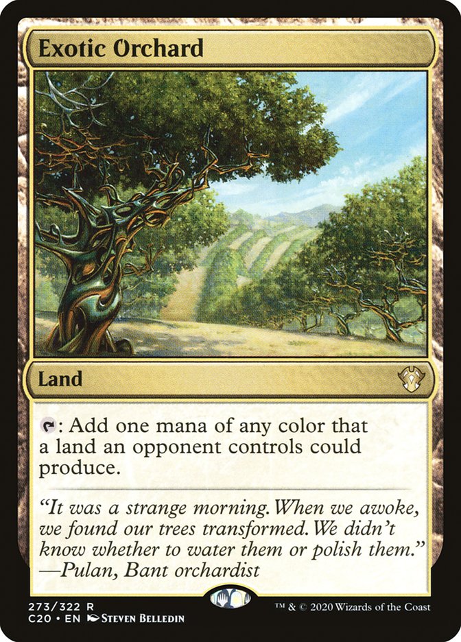 Exotic Orchard [Commander 2020] | Webway Games