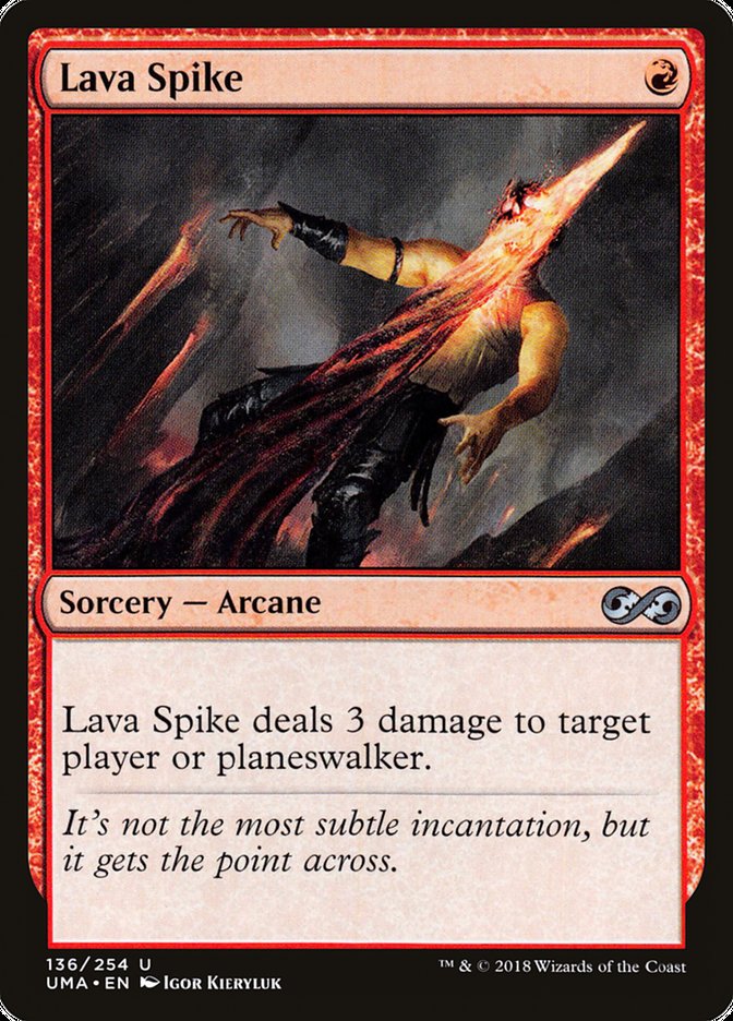 Lava Spike [Ultimate Masters] | Webway Games
