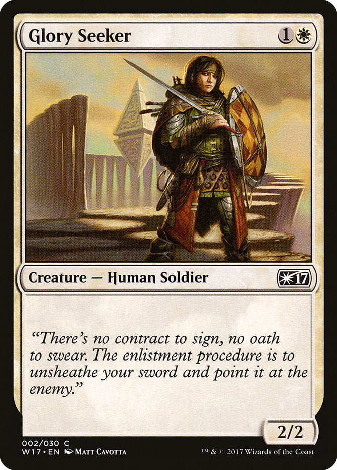 Glory Seeker [Welcome Deck 2017] | Webway Games