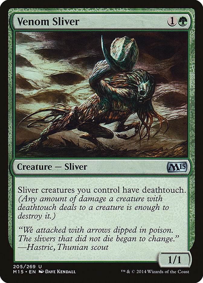 Venom Sliver [Magic 2015] | Webway Games