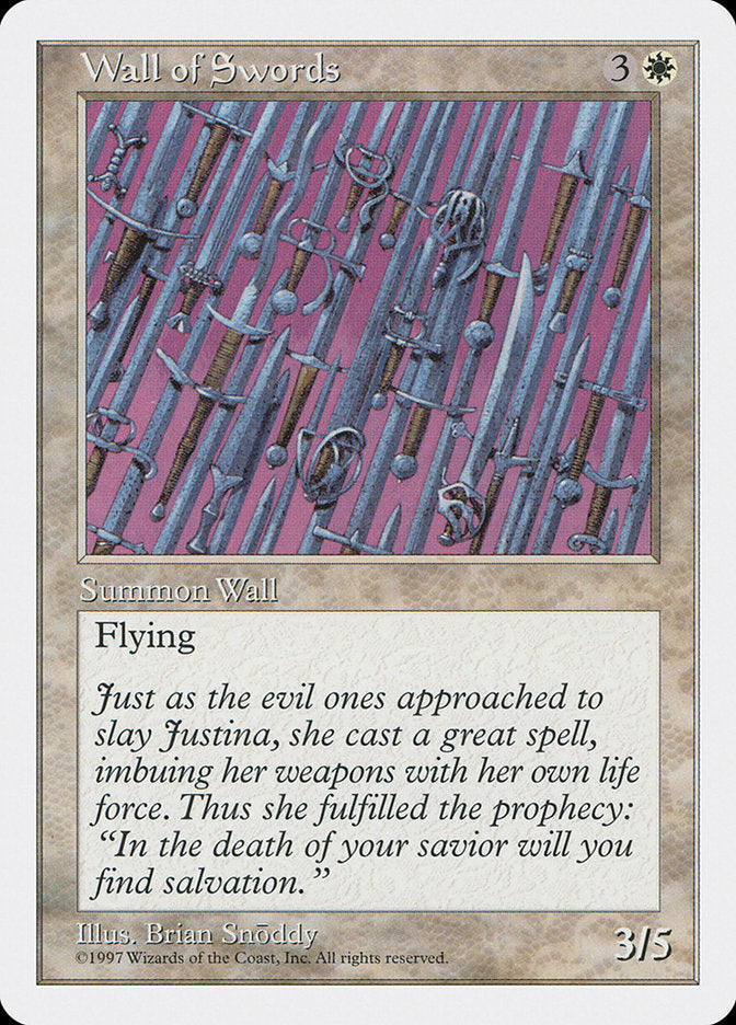 Wall of Swords [Fifth Edition] | Webway Games