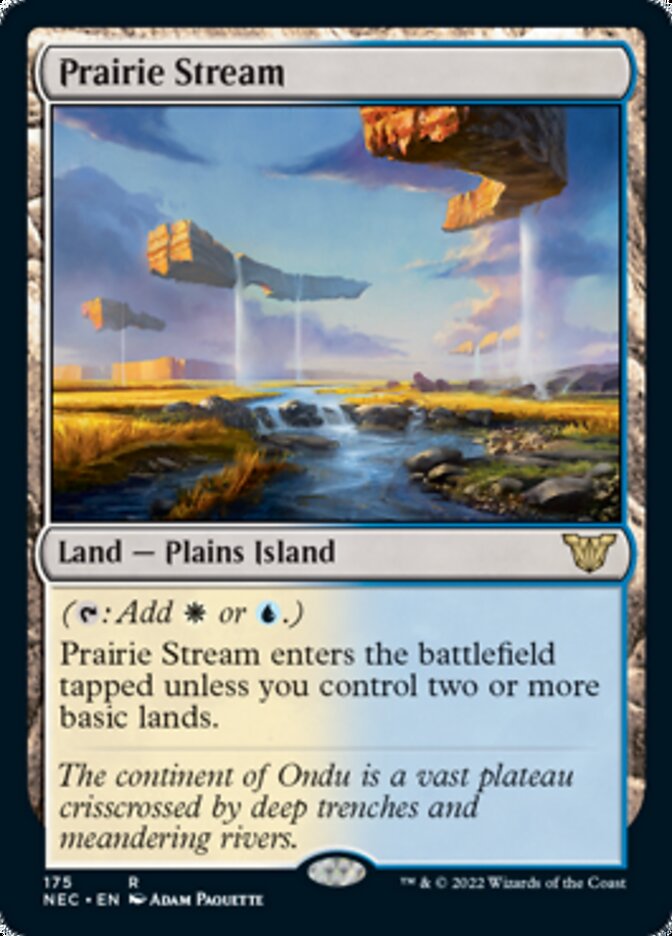 Prairie Stream [Kamigawa: Neon Dynasty Commander] | Webway Games