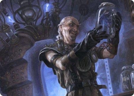 Delver of Secrets Art Card [Innistrad: Midnight Hunt Art Series] | Webway Games