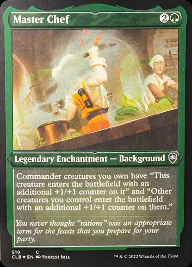 Master Chef (Foil Etched) [Commander Legends: Battle for Baldur's Gate] | Webway Games