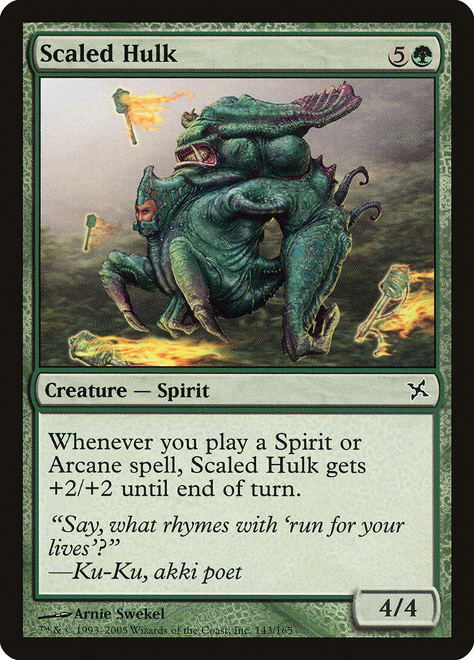 Scaled Hulk [Betrayers of Kamigawa] | Webway Games