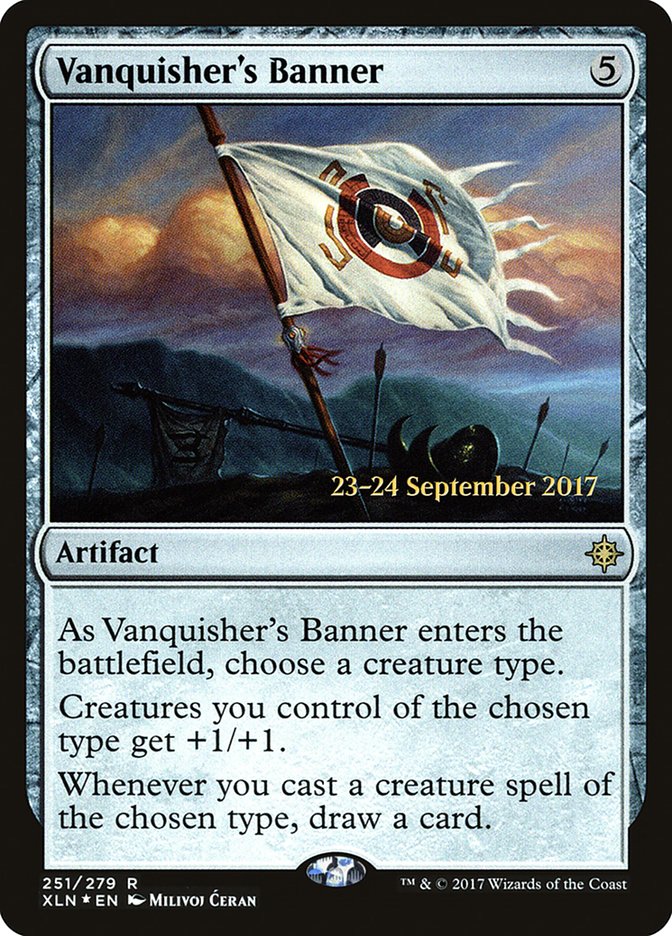 Vanquisher's Banner  (Prerelease) [Ixalan Prerelease Promos] | Webway Games