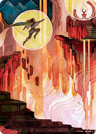 Thrill of Possibility Art Card [Strixhaven: School of Mages Art Series] | Webway Games
