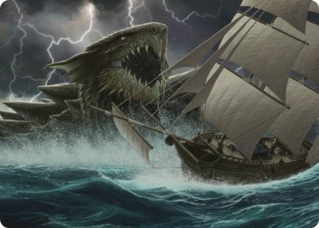 Dragon Turtle Art Card [Dungeons & Dragons: Adventures in the Forgotten Realms Art Series] | Webway Games