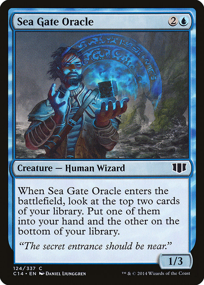Sea Gate Oracle [Commander 2014] | Webway Games