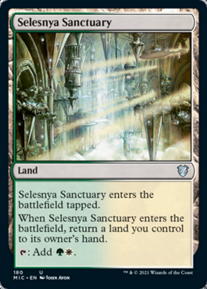 Selesnya Sanctuary [Innistrad: Midnight Hunt Commander] | Webway Games