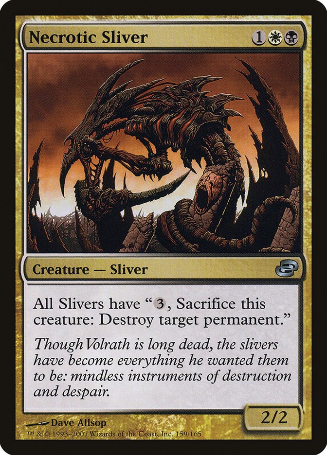 Necrotic Sliver [Planar Chaos] | Webway Games