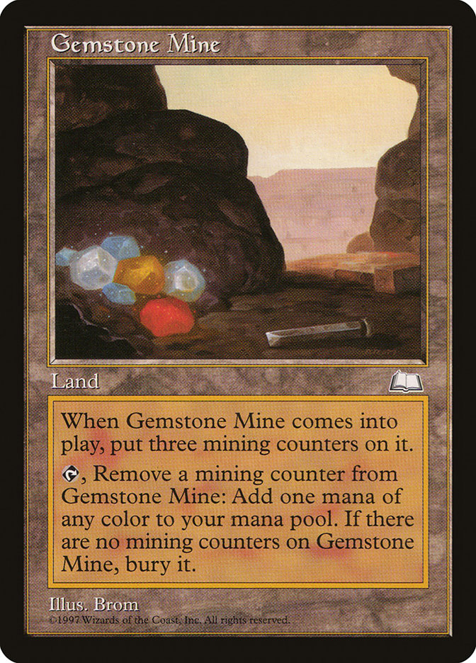 Gemstone Mine [Weatherlight] | Webway Games