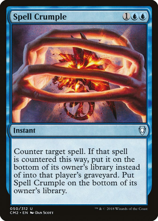 Spell Crumple [Commander Anthology Volume II] | Webway Games