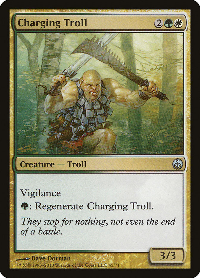 Charging Troll [Duel Decks: Phyrexia vs. the Coalition] | Webway Games