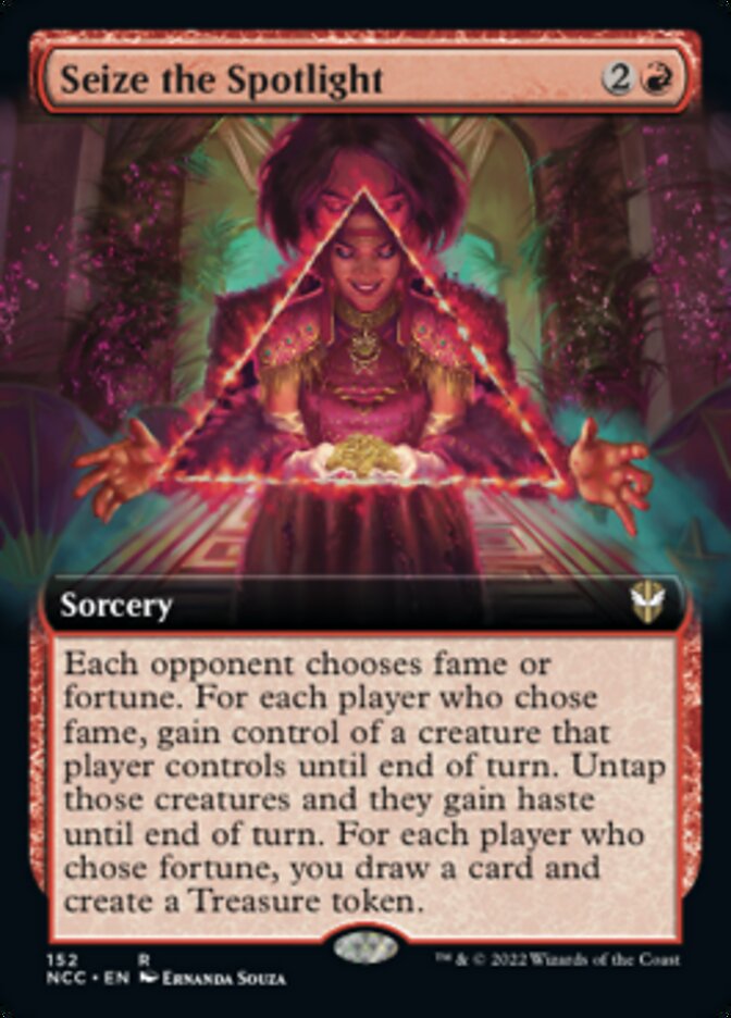 Seize the Spotlight (Extended Art) [Streets of New Capenna Commander] | Webway Games