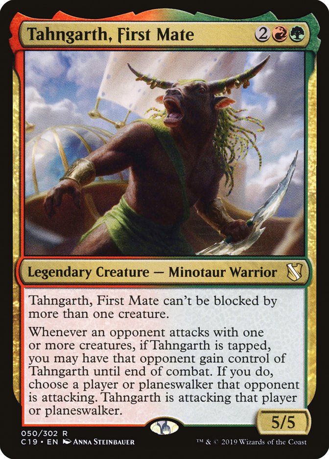 Tahngarth, First Mate [Commander 2019] | Webway Games