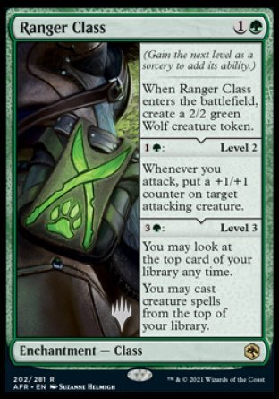 Ranger Class (Promo Pack) [Dungeons & Dragons: Adventures in the Forgotten Realms Promos] | Webway Games