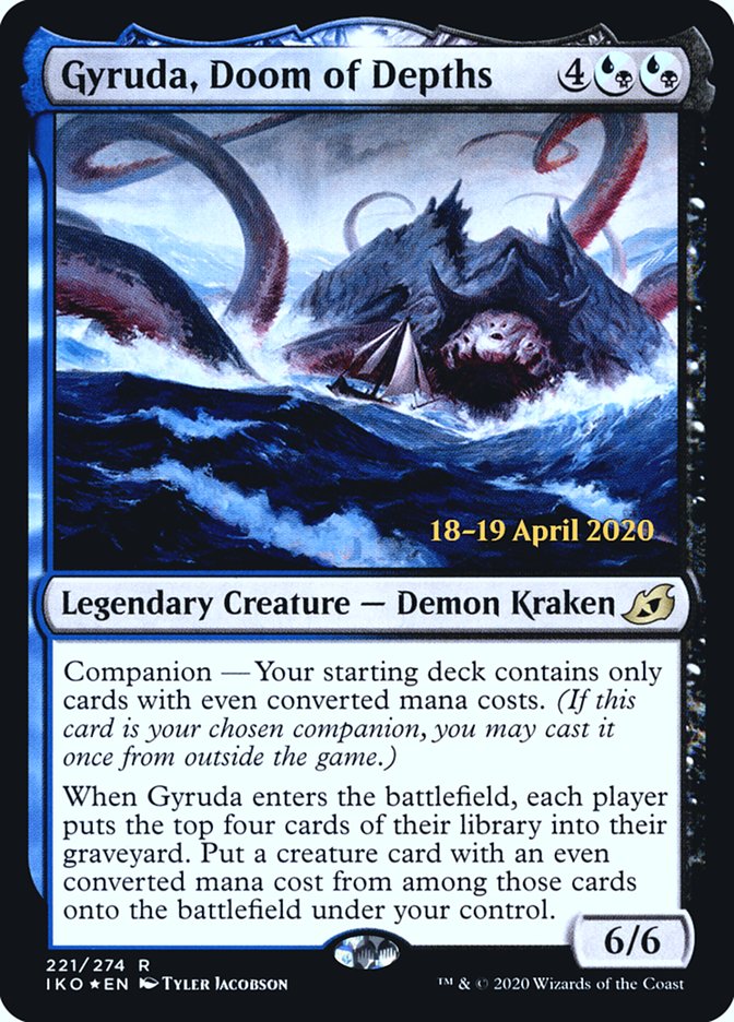 Gyruda, Doom of Depths  [Ikoria: Lair of Behemoths Prerelease Promos] | Webway Games