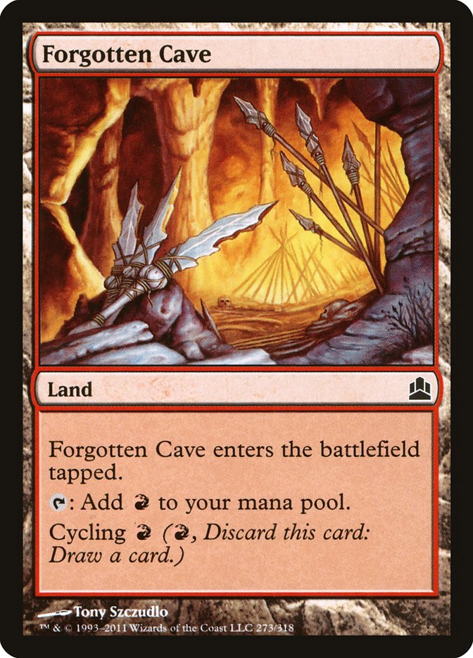 Forgotten Cave [Commander 2011] | Webway Games