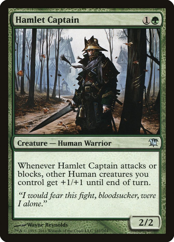 Hamlet Captain [Innistrad] | Webway Games