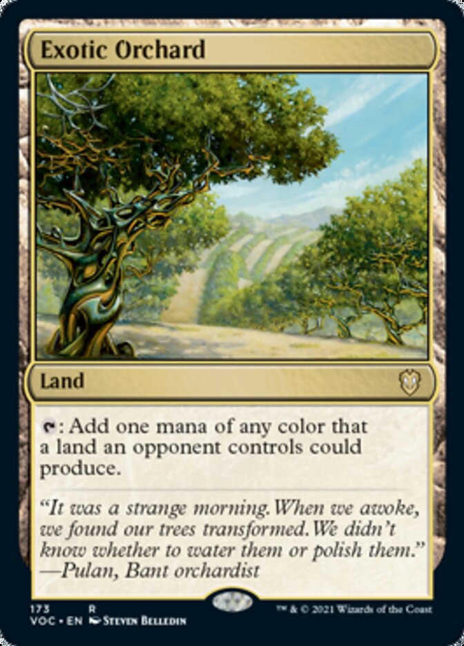 Exotic Orchard [Innistrad: Crimson Vow Commander] | Webway Games