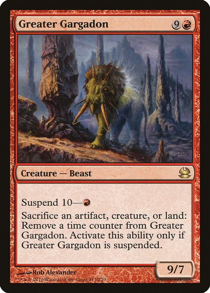 Greater Gargadon [Modern Masters] | Webway Games