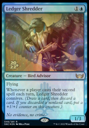 Ledger Shredder [Streets of New Capenna Prerelease Promos] | Webway Games
