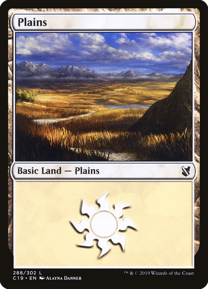 Plains (#288) [Commander 2019] | Webway Games