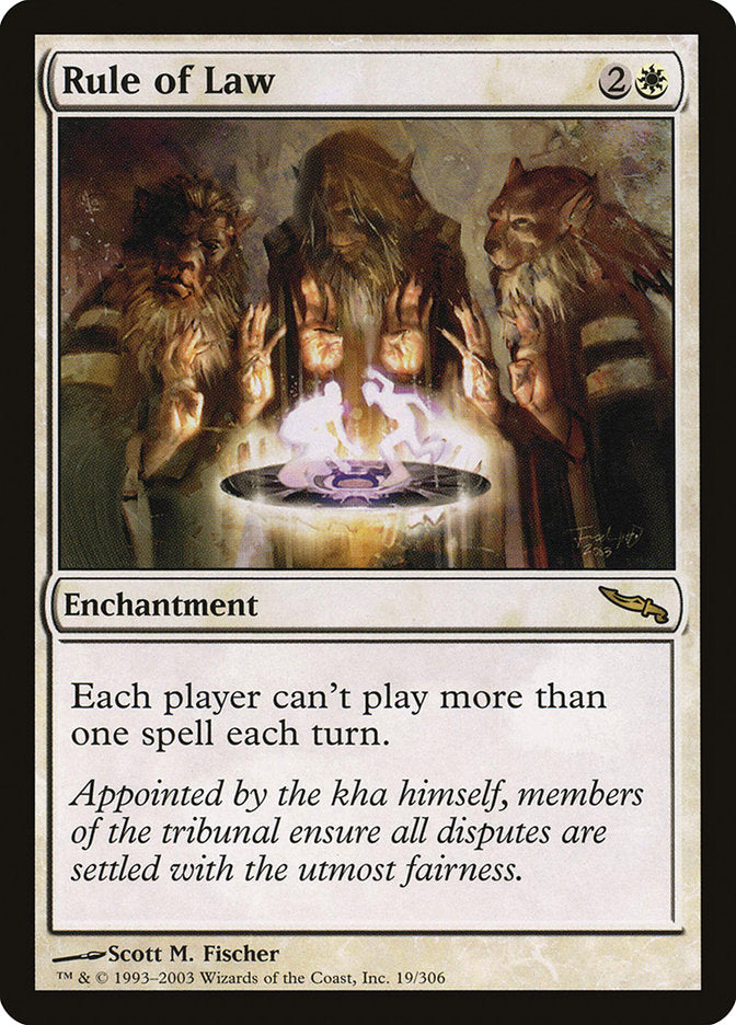 Rule of Law [Mirrodin] | Webway Games