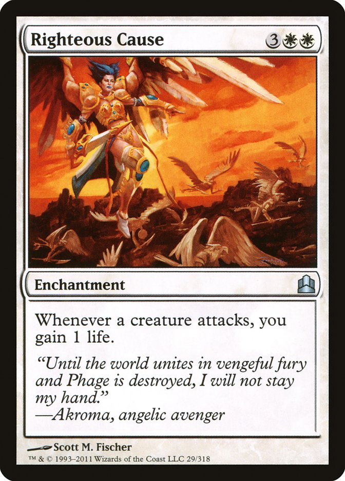 Righteous Cause [Commander 2011] | Webway Games
