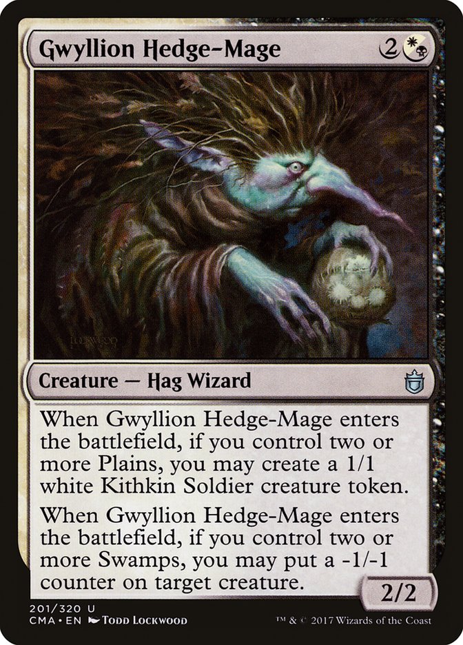 Gwyllion Hedge-Mage [Commander Anthology] | Webway Games