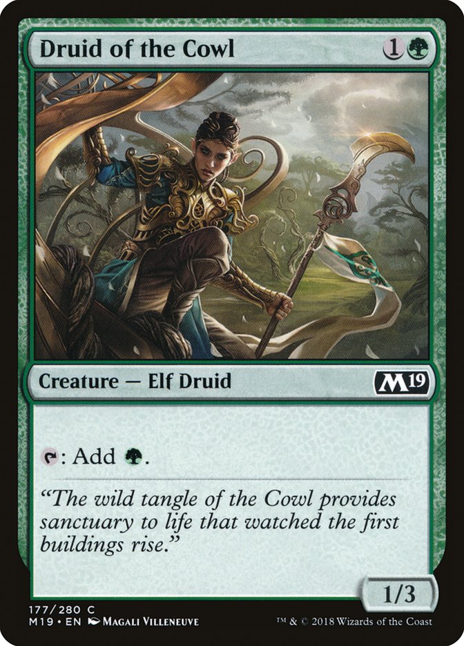 Druid of the Cowl [Core Set 2019] | Webway Games