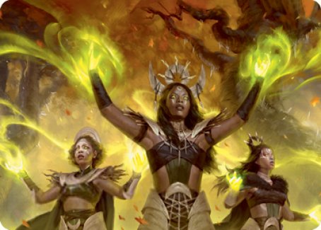 Dawnhart Wardens Art Card [Innistrad: Midnight Hunt Art Series] | Webway Games