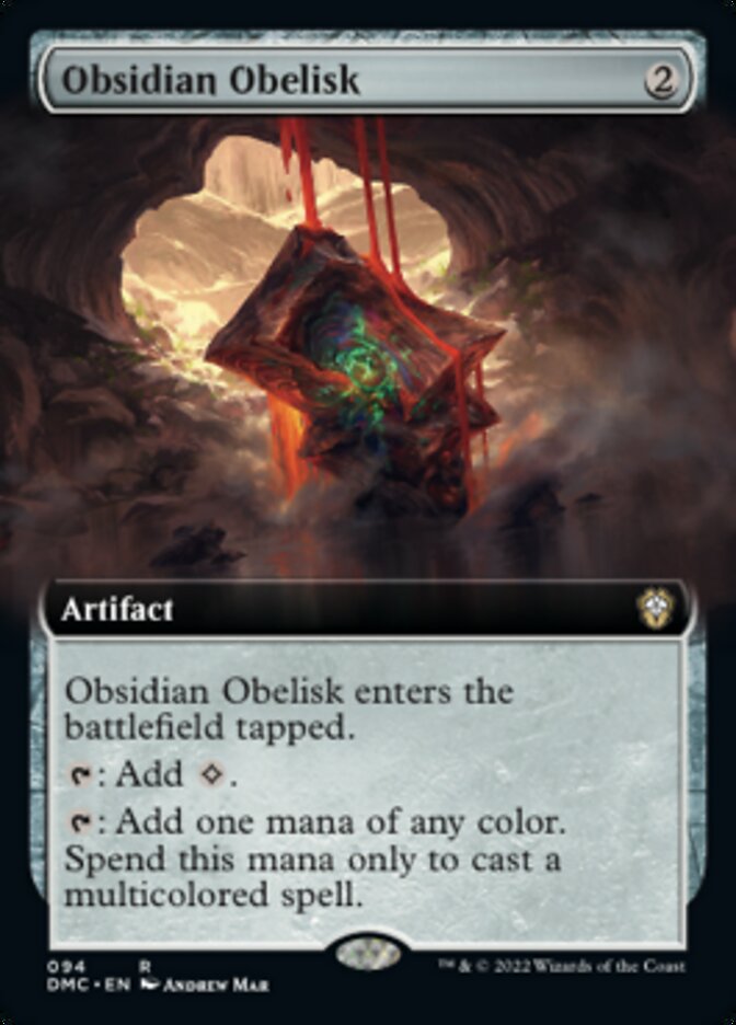 Obsidian Obelisk (Extended Art) [Dominaria United Commander] | Webway Games