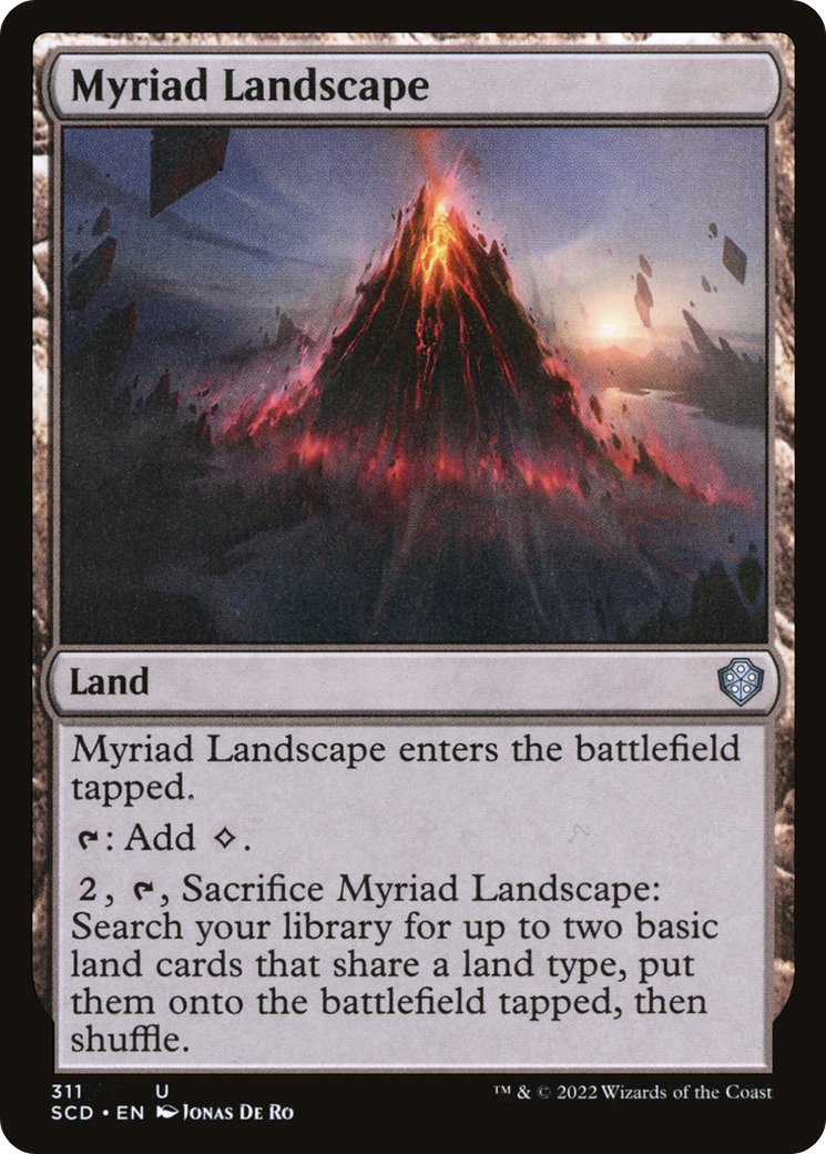 Myriad Landscape [Starter Commander Decks] | Webway Games