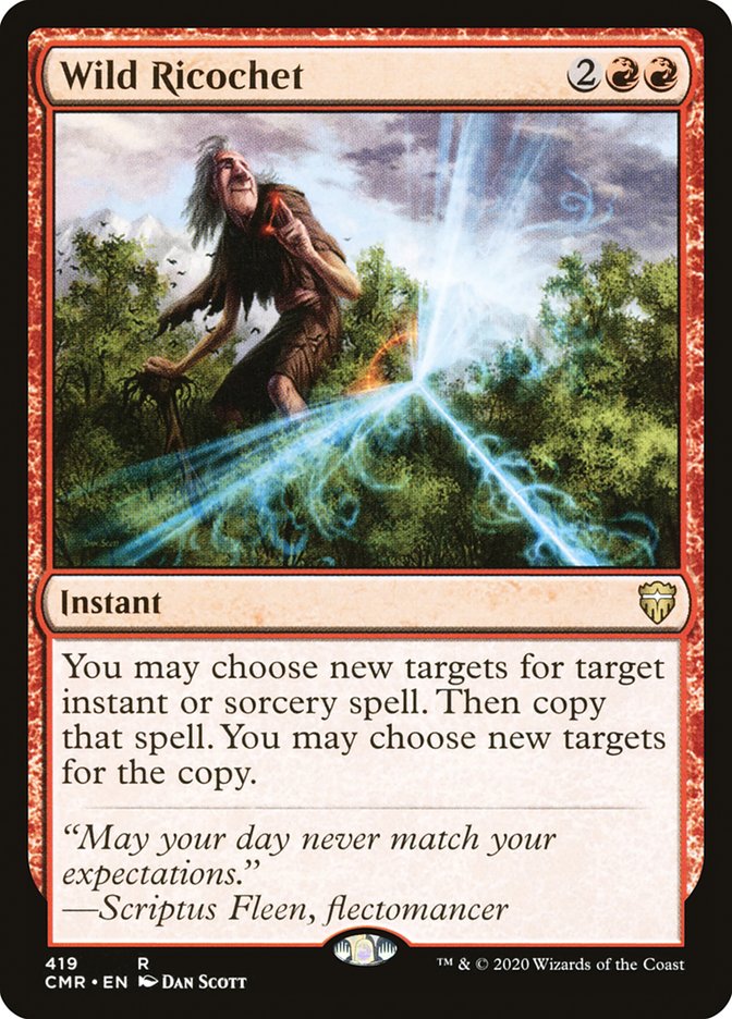 Wild Ricochet [Commander Legends] | Webway Games
