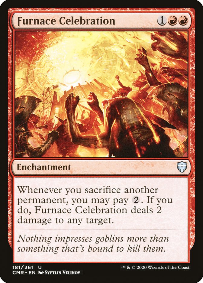 Furnace Celebration [Commander Legends] | Webway Games