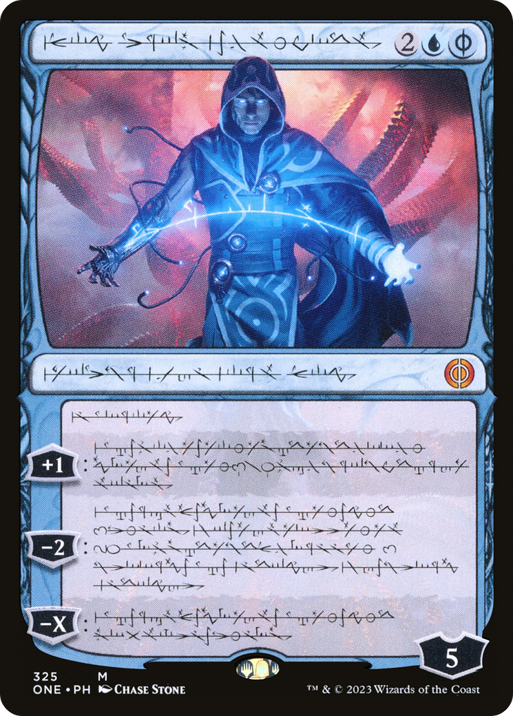 Jace, the Perfected Mind (Phyrexian) [Phyrexia: All Will Be One] | Webway Games