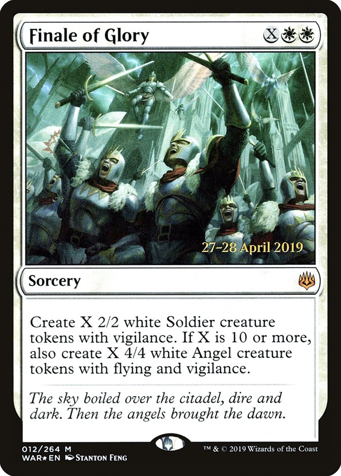 Finale of Glory  [War of the Spark Prerelease Promos] | Webway Games