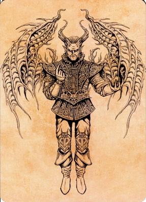 Raphael, Fiendish Savior Art Card (75) [Commander Legends: Battle for Baldur's Gate Art Series] | Webway Games