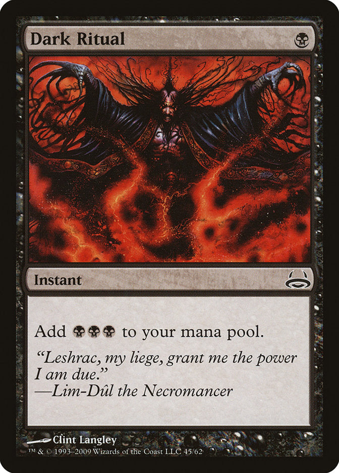 Dark Ritual [Duel Decks: Divine vs. Demonic] | Webway Games