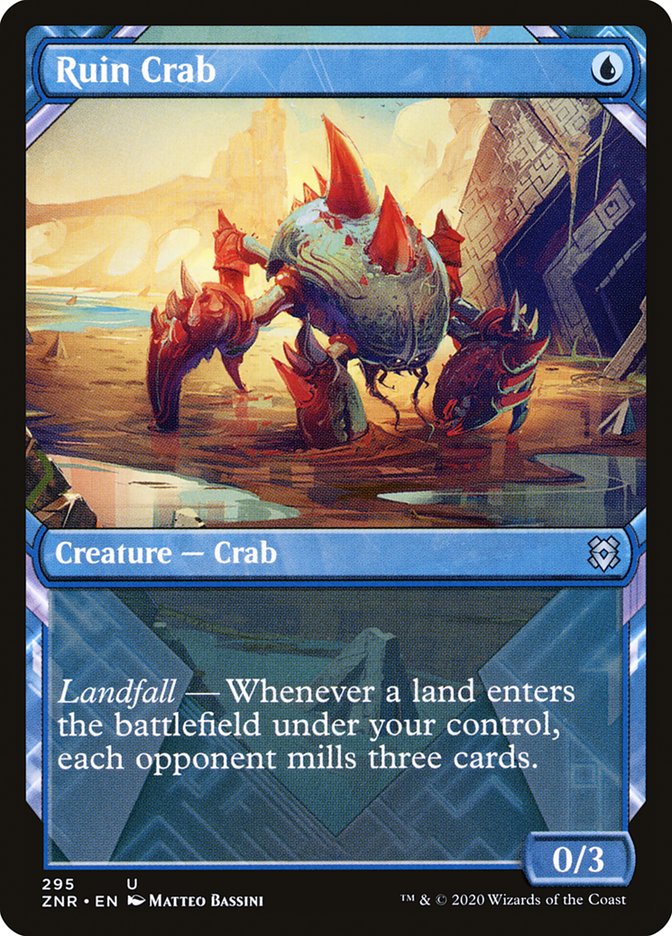 Ruin Crab (Showcase) [Zendikar Rising] | Webway Games