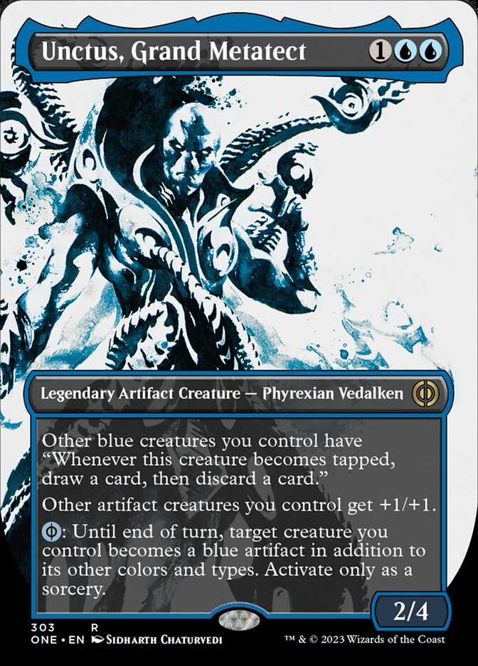 Unctus, Grand Metatect (Borderless Ichor) [Phyrexia: All Will Be One] | Webway Games